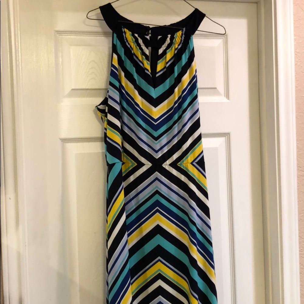 Striped Maxi Dress size 16